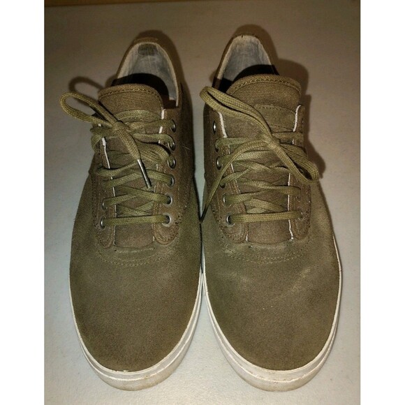 SeaVees x Pantone Legend Sneakers Men’s 9.5 Olive Green 09/63 Suede Canvas main image 5